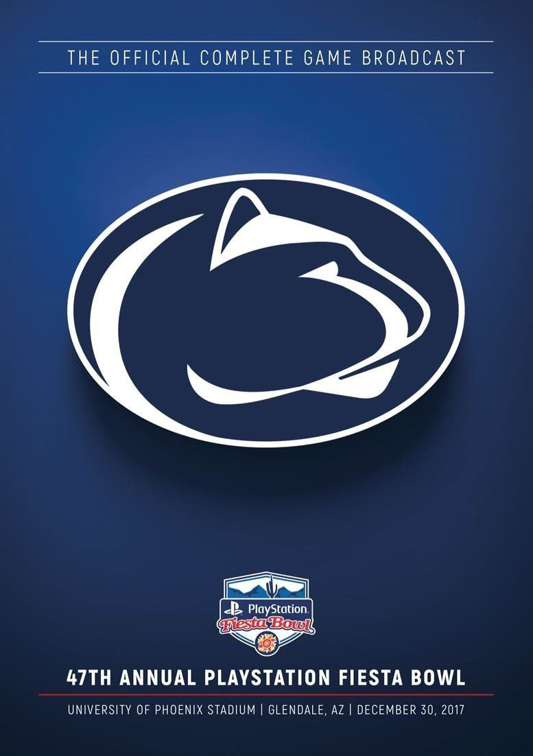 2018 Playstation Fiesta Bowl cover art