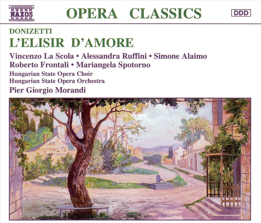 Donizetti: L'elisir d'amore cover art