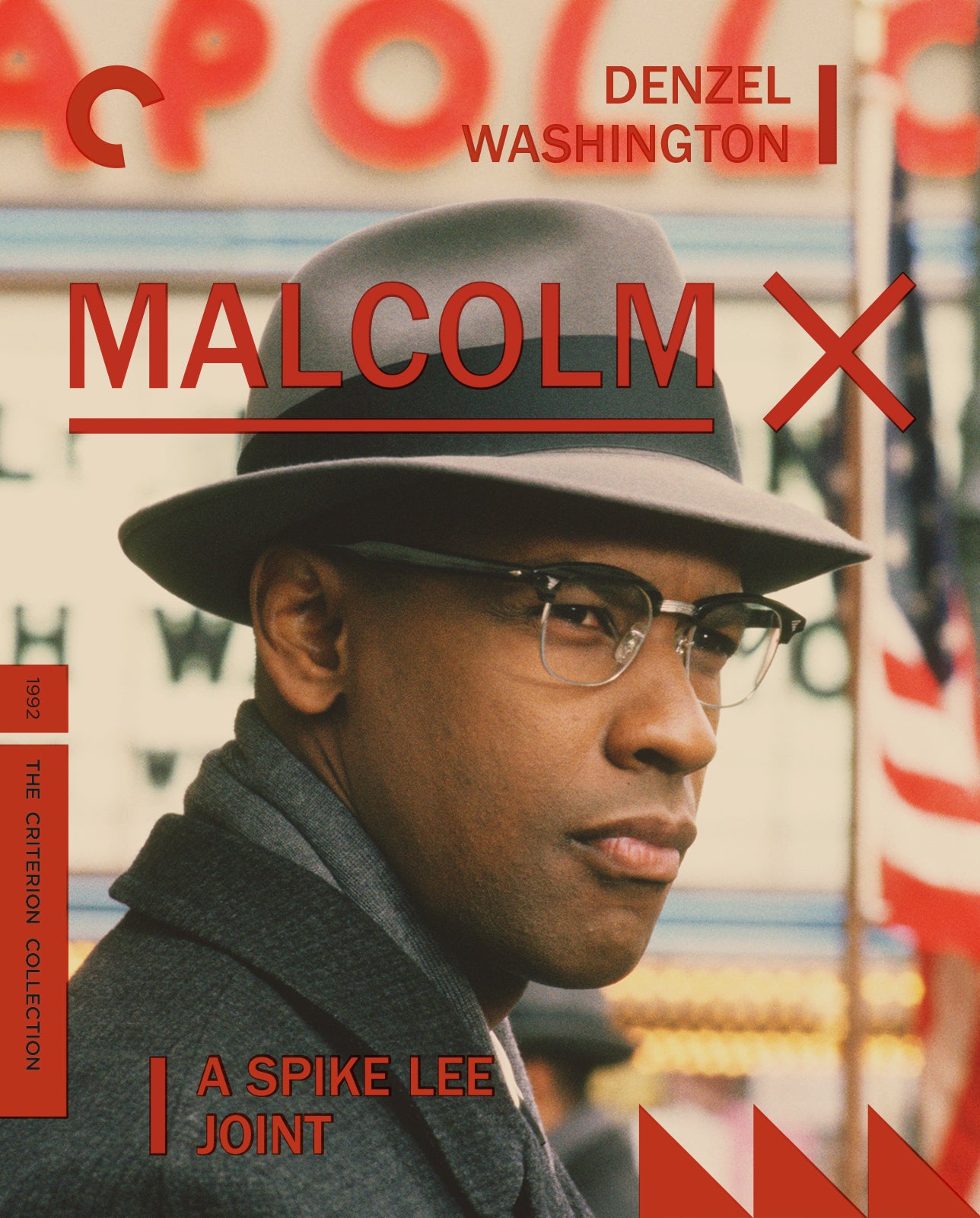Malcolm X [Criterion Collection] [4K Ultra HD Blu-ray] cover art