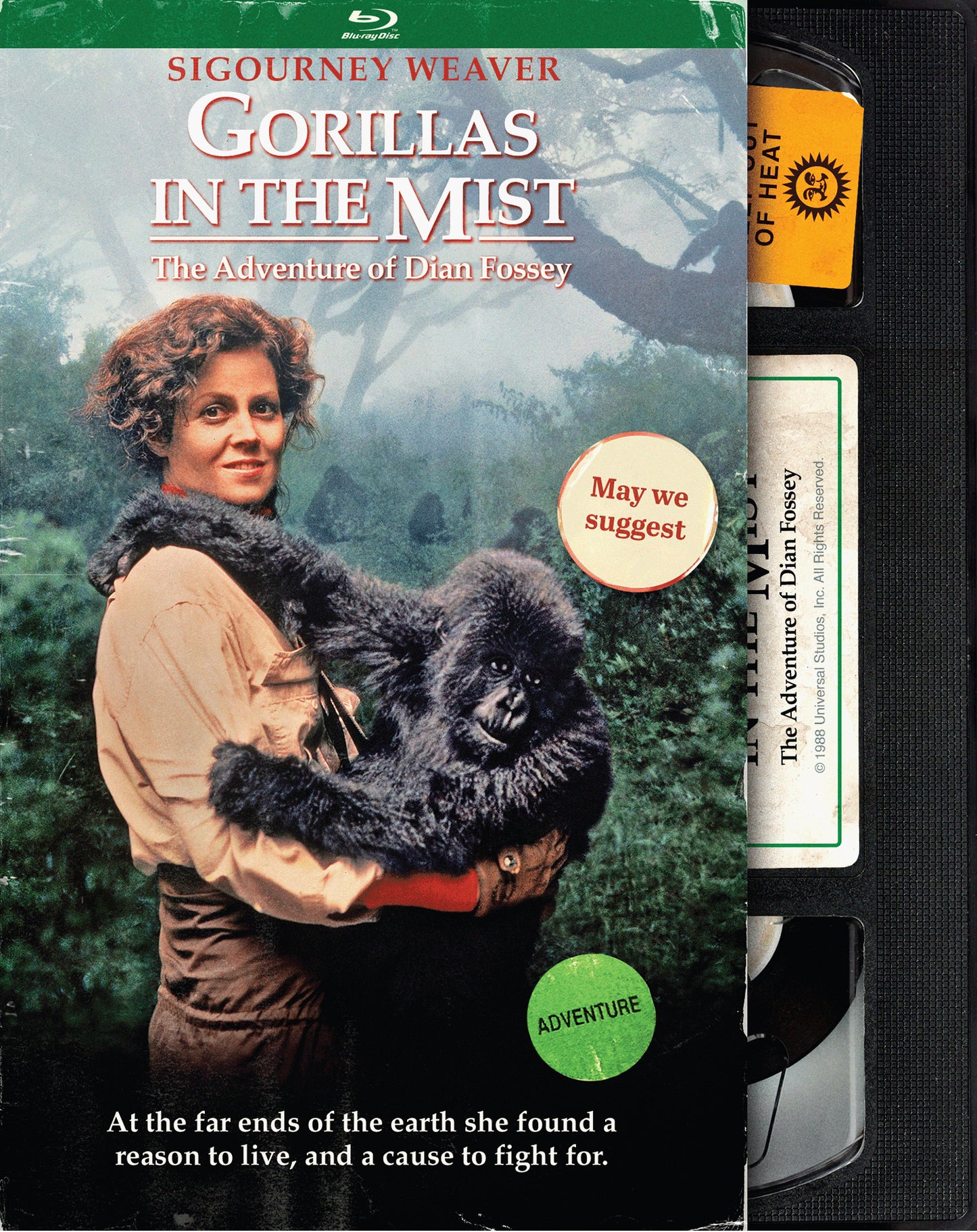 Gorillas in the Mist [Blu-ray] cover art