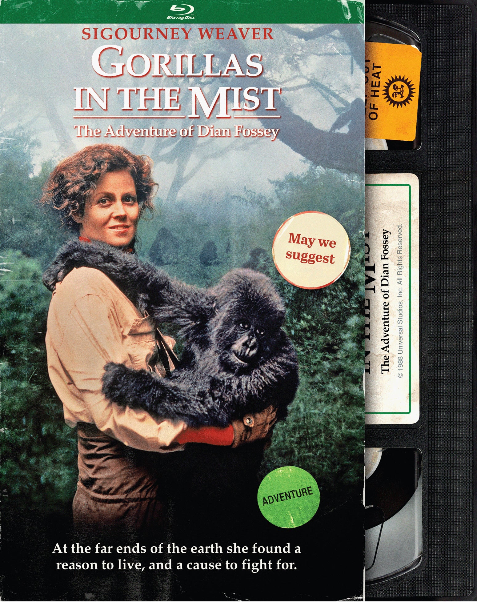 Gorillas in the Mist [Blu-ray] cover art
