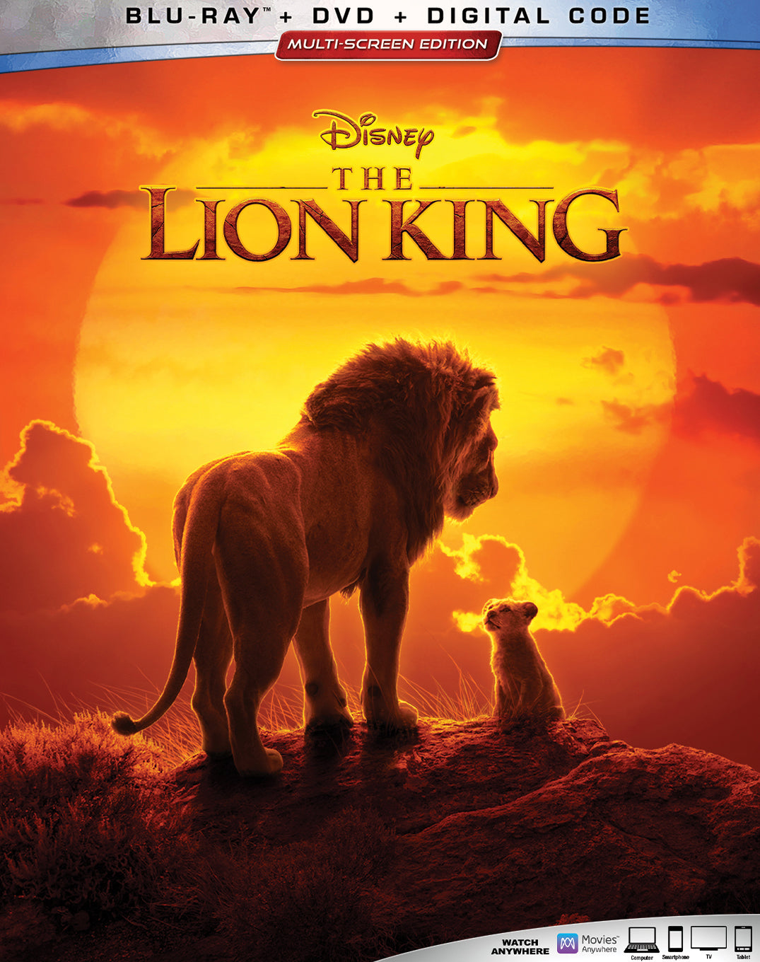 Lion King [Includes Digital Copy] [Blu-ray/DVD] cover art