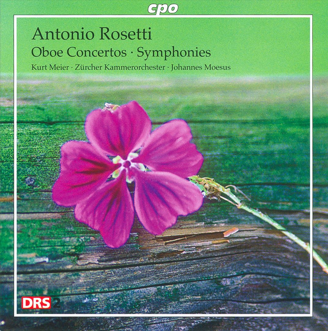 Rosetti: Oboe Concertos; Symphonies cover art