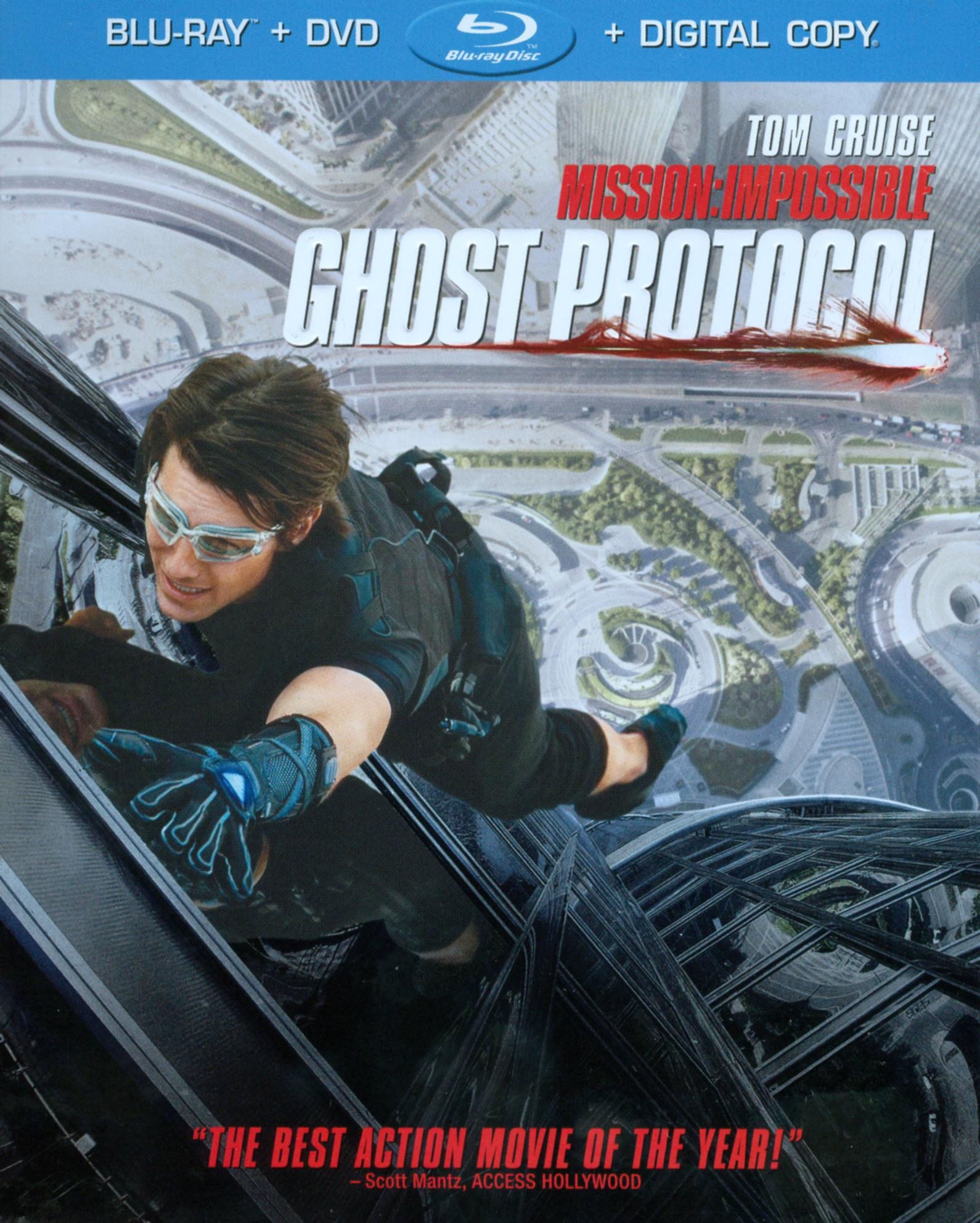 Mission: Impossible - Ghost Protocol [2 Discs] [Includes Digital Copy] [Blu-ray/DVD] cover art