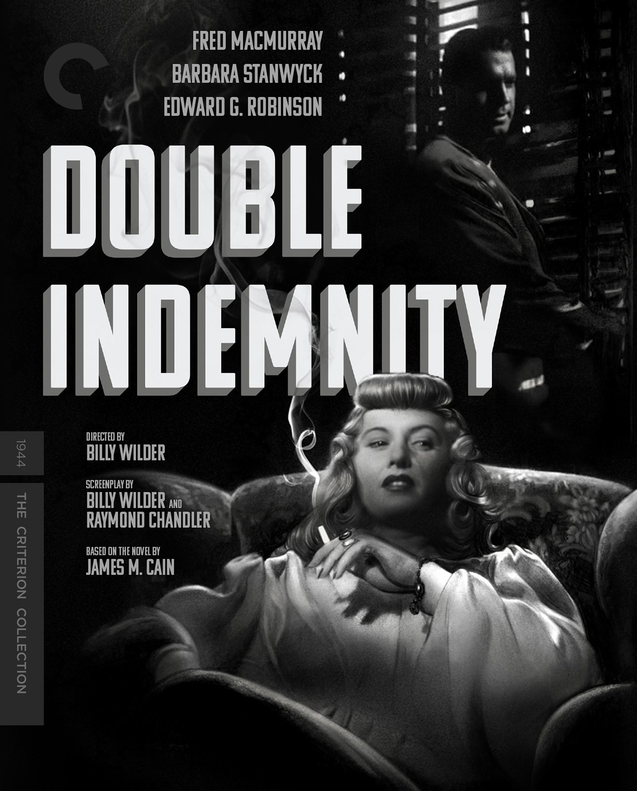Double Indemnity [Blu-ray] [Criterion Collection] cover art