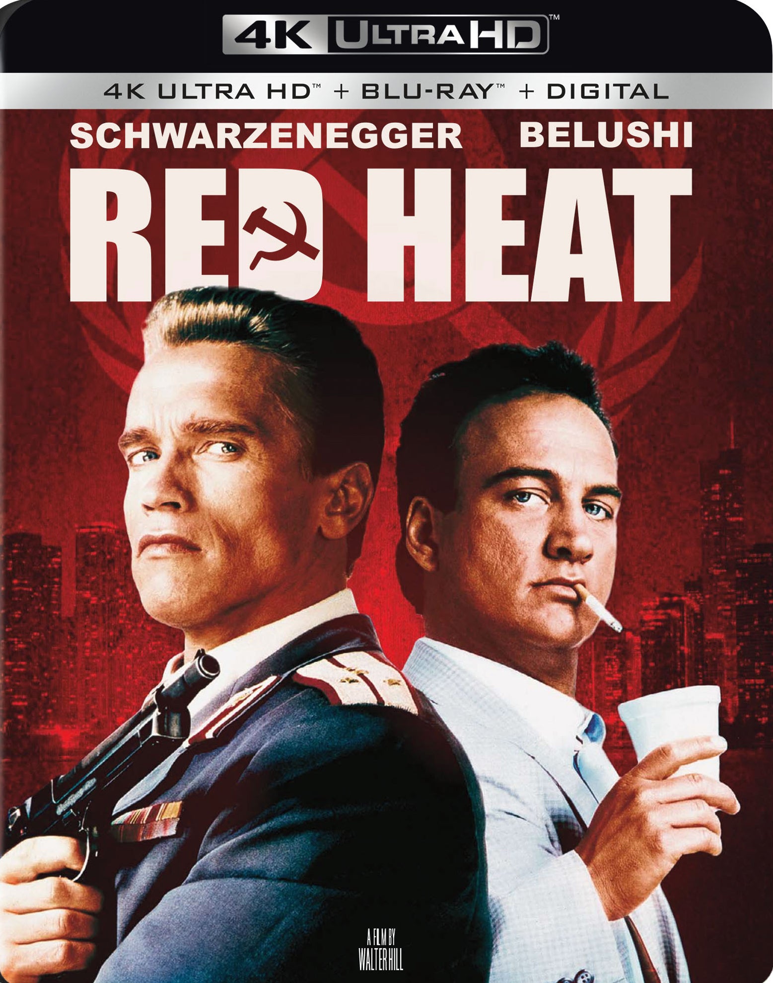Red Heat [Includes Digital Copy] [4K Ultra HD Blu-ray/Blu-ray] cover art