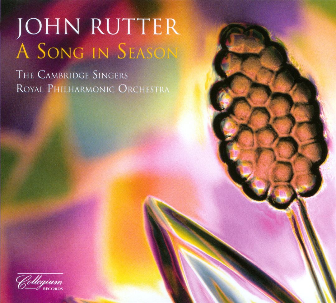 John Rutter: A Song in Season cover art