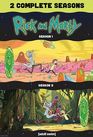 Rick and Morty: Seasons 1-2 cover art
