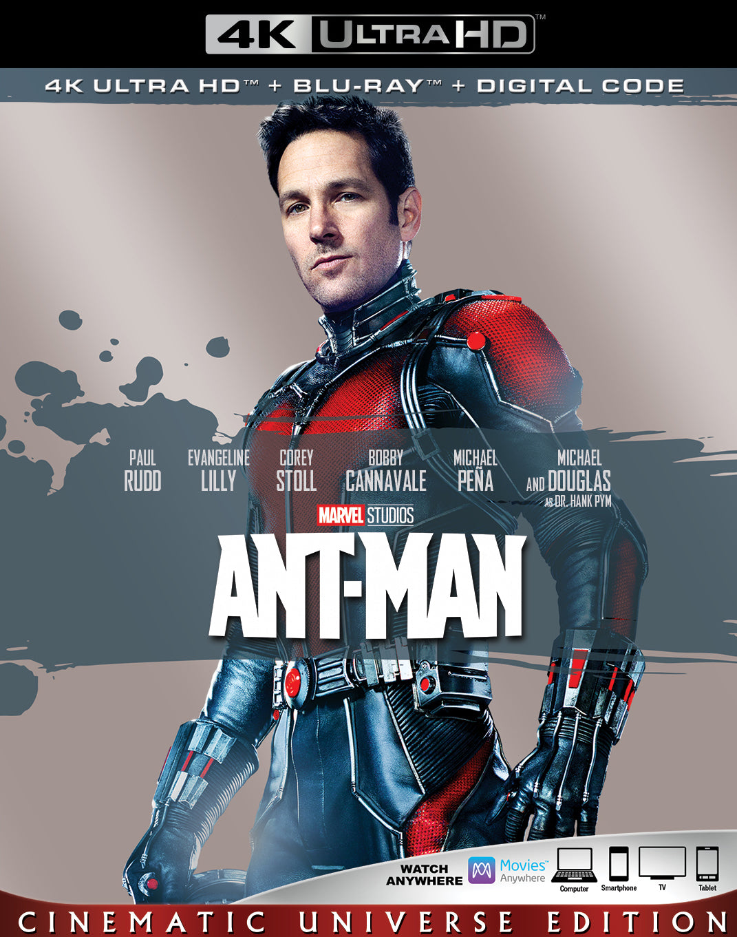 Ant-Man [Includes Digital Copy] [4K Ultra HD Blu-ray/Blu-ray] cover art