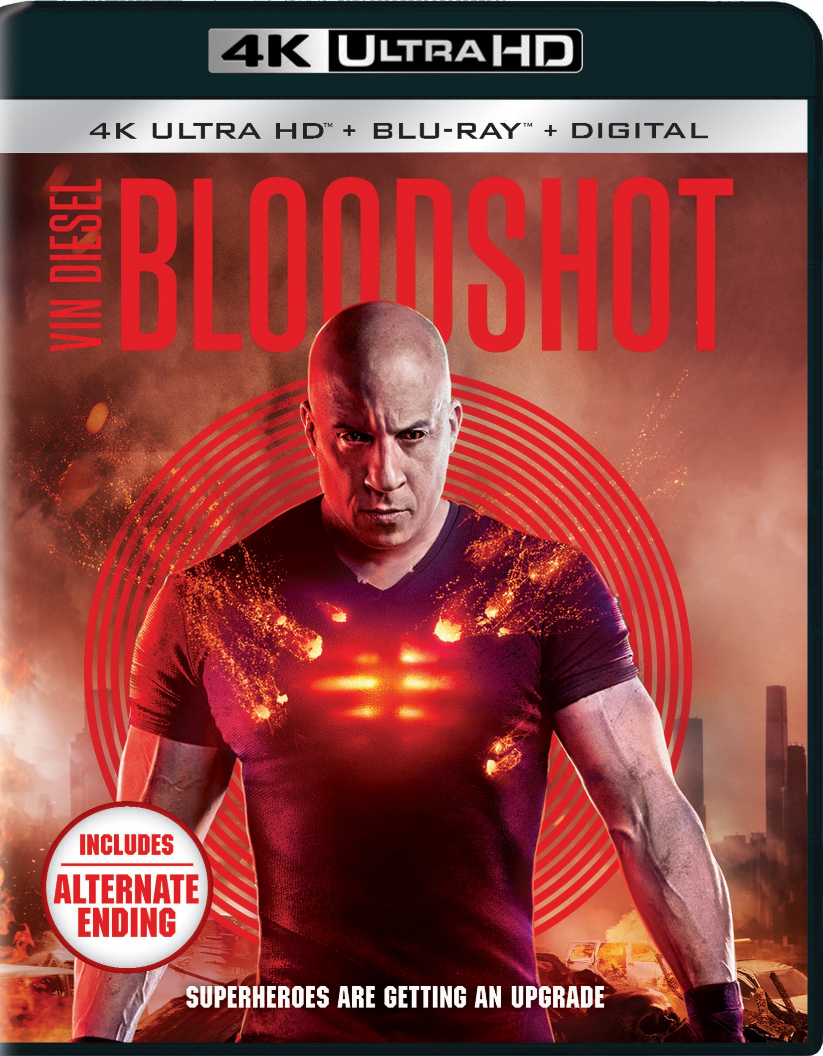 Bloodshot [Includes Digital Copy] [4K Ultra HD Blu-ray/Blu-ray] cover art