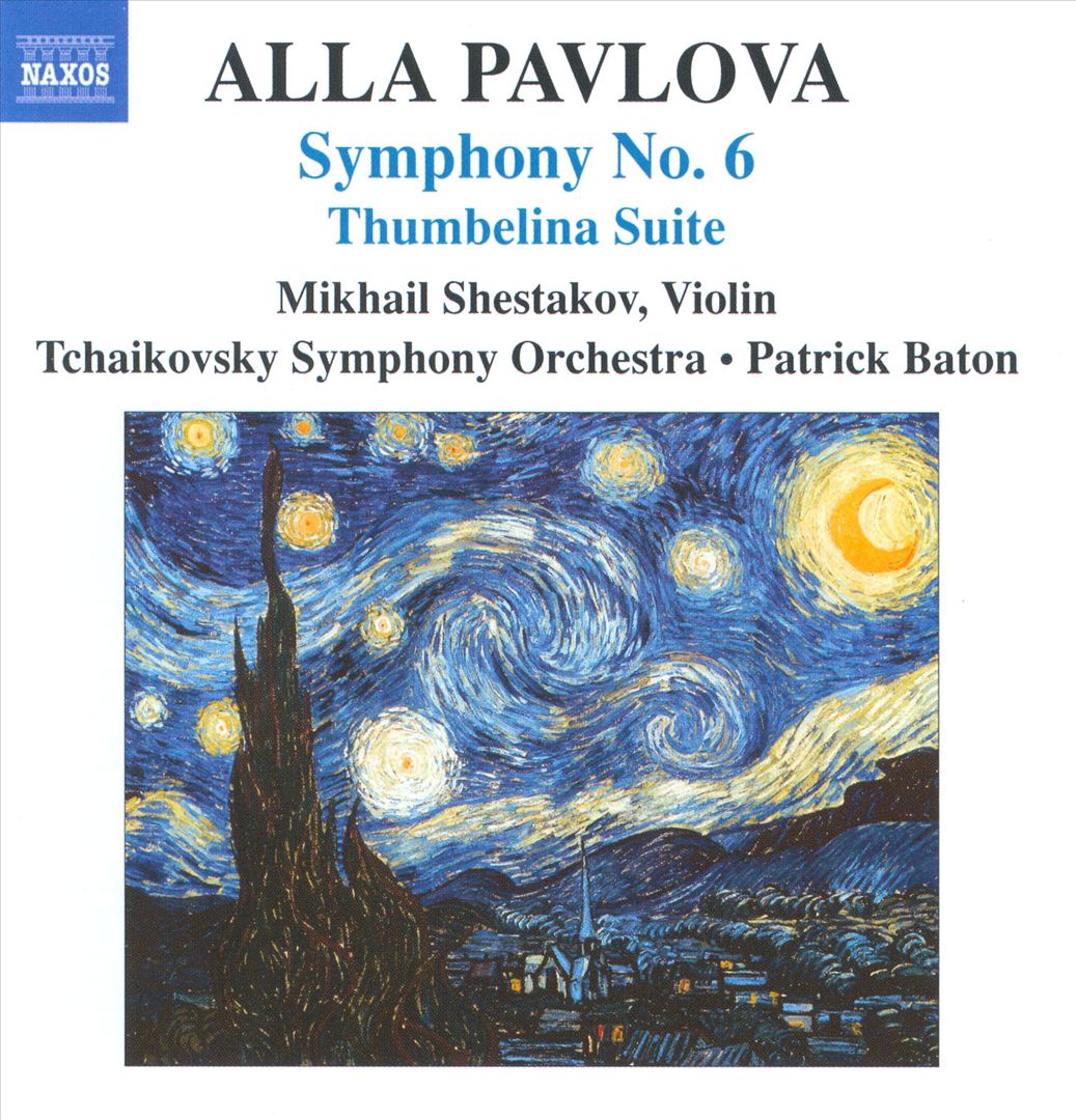 Alla Pavlova: Symphony No. 6; Thumbelina Suite cover art