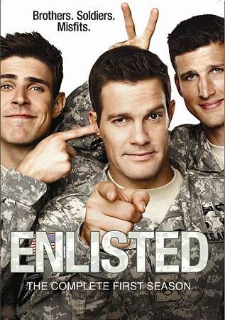 Enlisted: The Complete First Season cover art