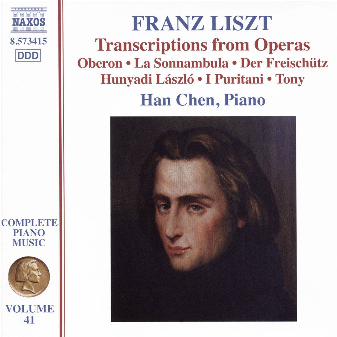 Franz Liszt: Transcriptions from Opera cover art