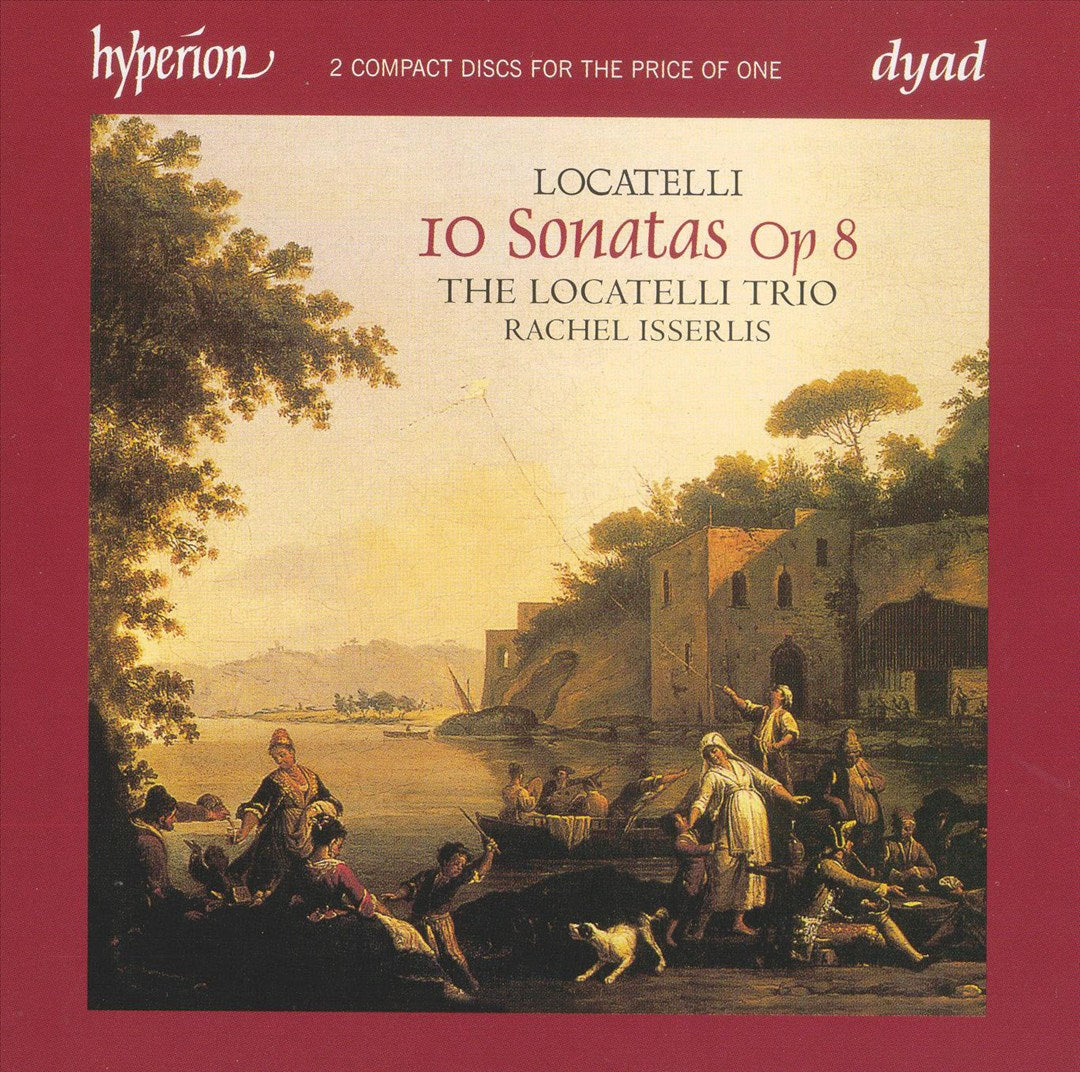 Locatelli: 10 Sonatas, Op. 8 cover art