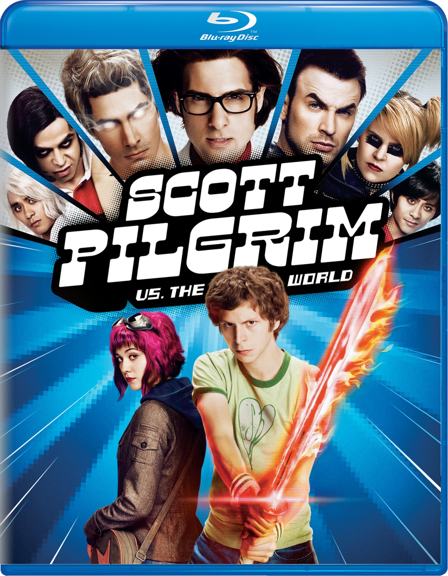 Scott Pilgrim vs. the World [Blu-ray] cover art
