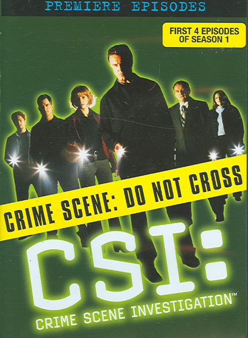 CSI: Crime Scene Investigation - The Premiere Episodes cover art