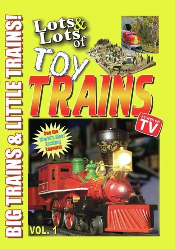 Lots & Lots of Toy Trains, Vol. 1 cover art