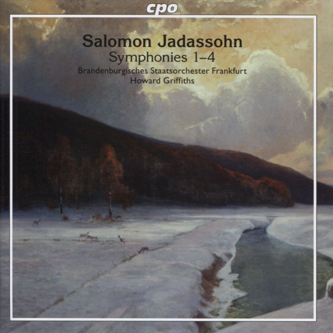 Salomon Jadassohn: Symphonies 1-4 cover art