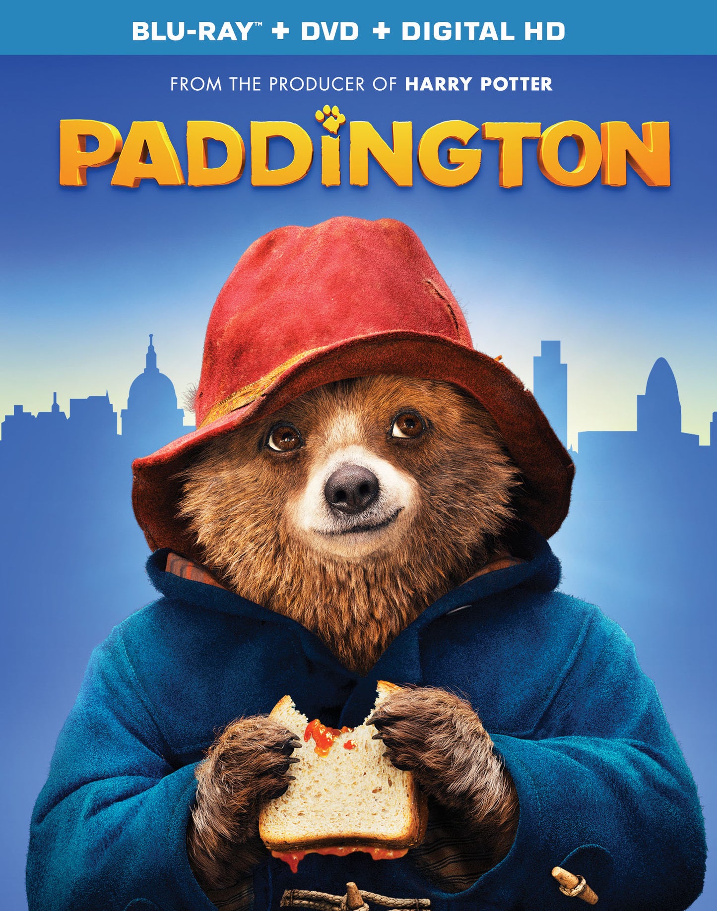 Paddington [2 Discs] [Includes Digital Copy] [Blu-ray/DVD] cover art