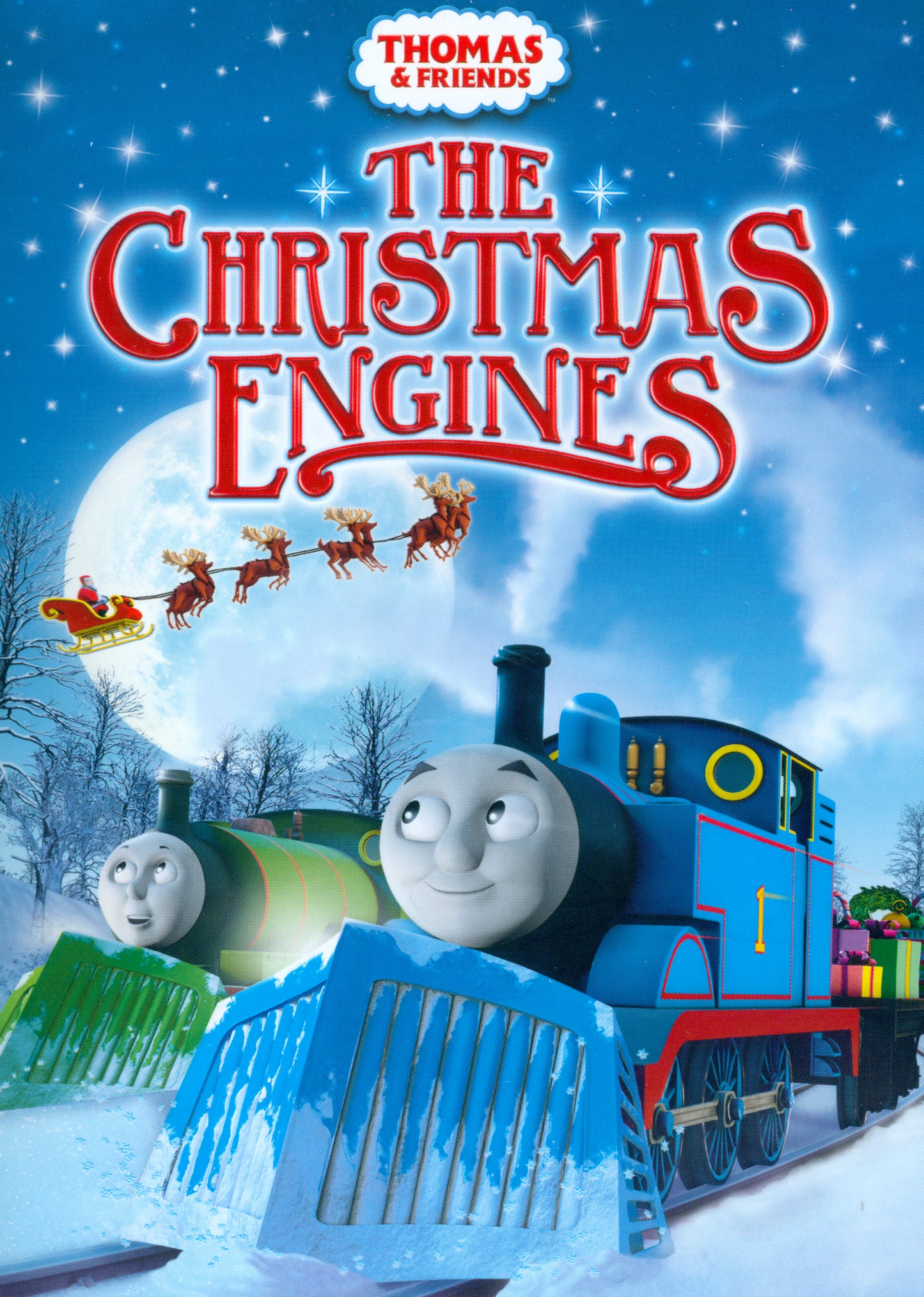 Thomas & Friends: The Christmas Engines cover art