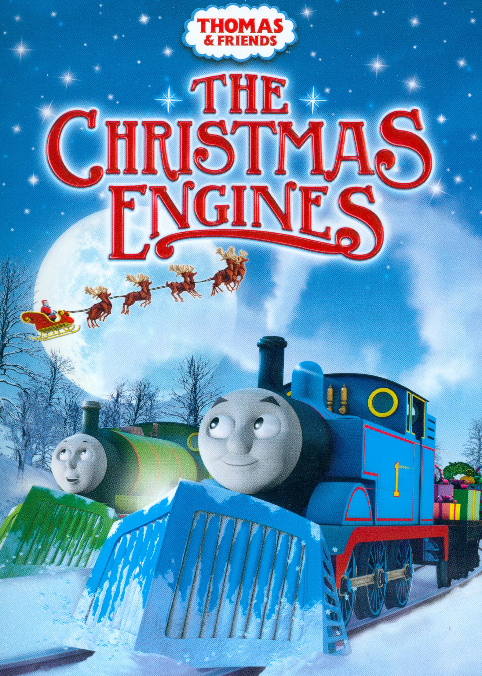Thomas & Friends: The Christmas Engines cover art
