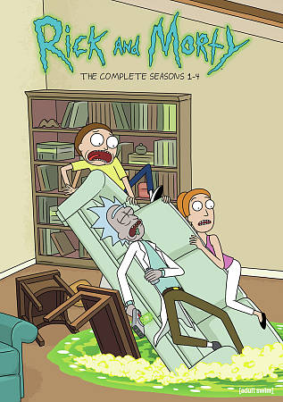 Rick and Morty: Seasons 1-4 cover art