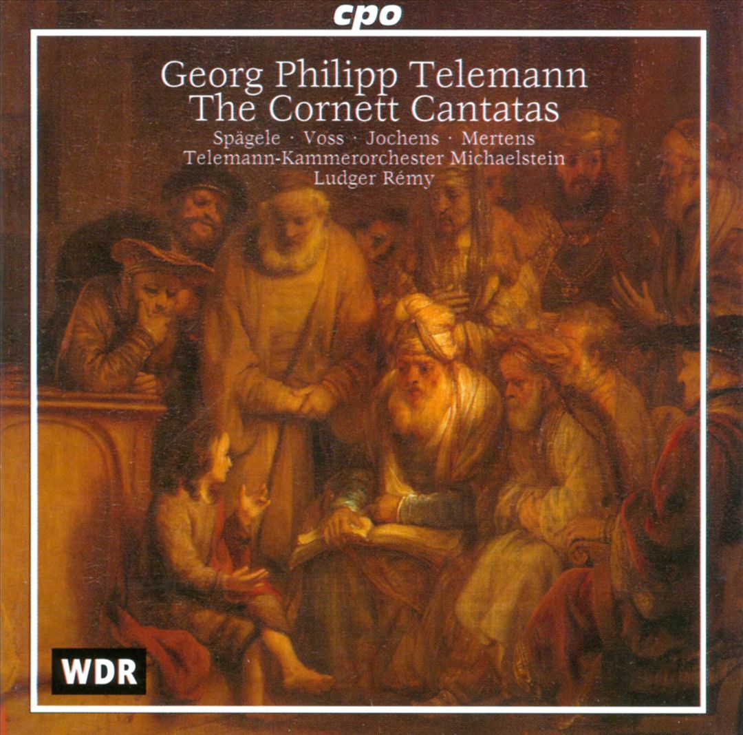 Telemann: The Cornett Cantatas cover art