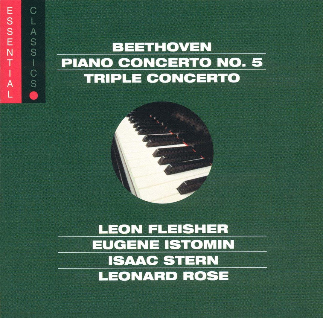 Beethoven: Piano Concerto No. 5; Triple Concerto cover art