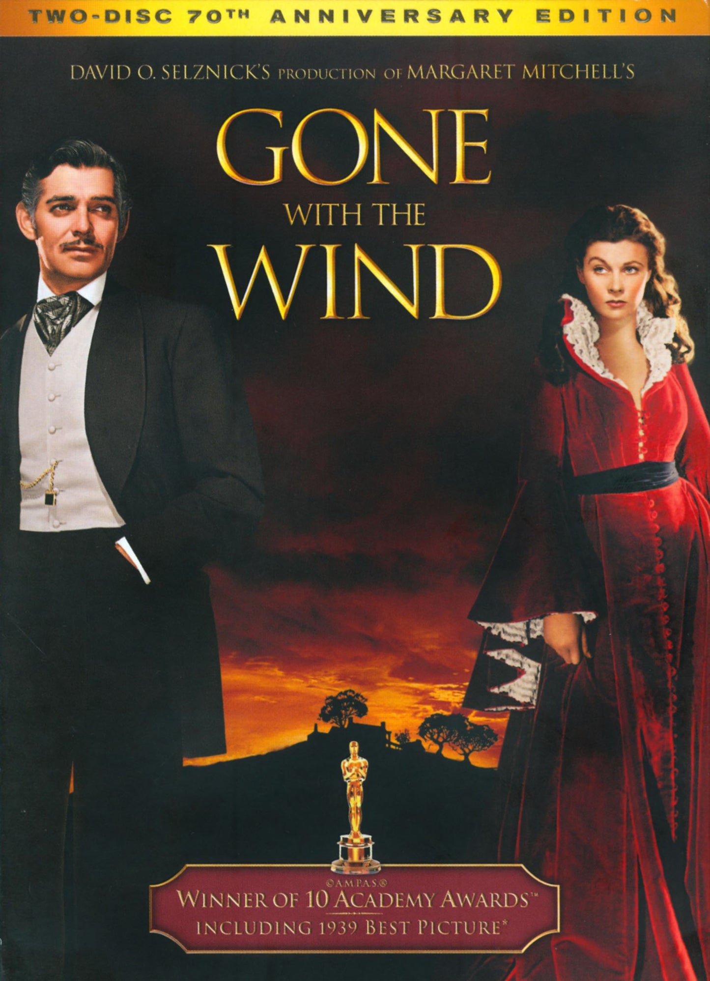 Gone with the Wind [70th Anniversary Edition] [2 Discs] cover art