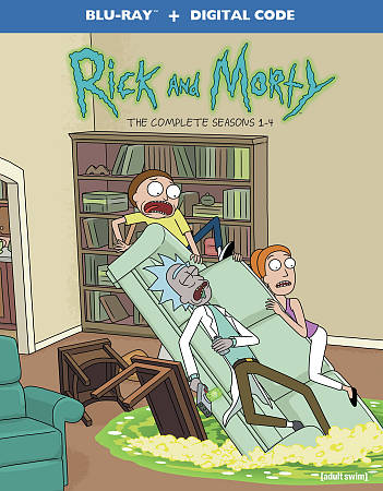 Rick and Morty: Seasons 1-4 cover art