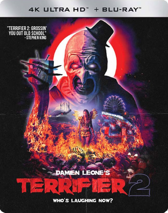 Terrifier 2 [Collector's Edition] [4K Ultra HD Blu-ray/Blu-ray] [Only @ Best Buy] cover art