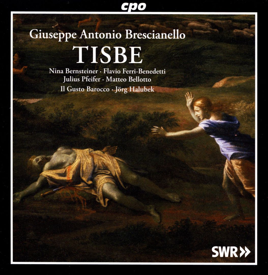 Giuseppe Antonio Brescianello: Tisbe cover art