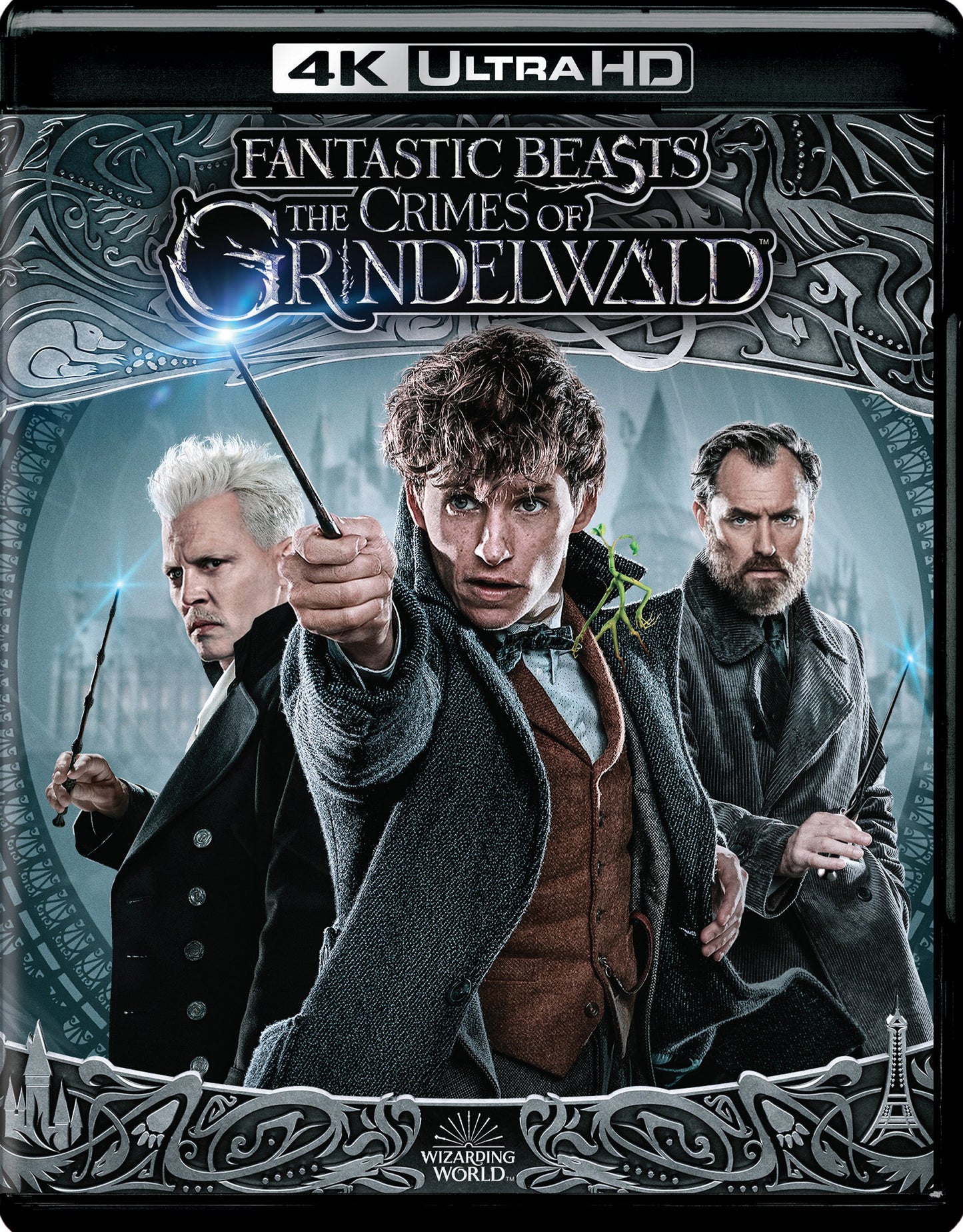 Fantastic Beasts: The Crimes of Grindelwald [4K Ultra HD Blu-ray/Blu-ray] cover art