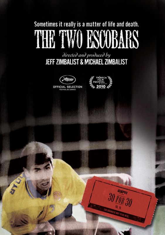 ESPN Films 30 for 30: The Two Escobars cover art