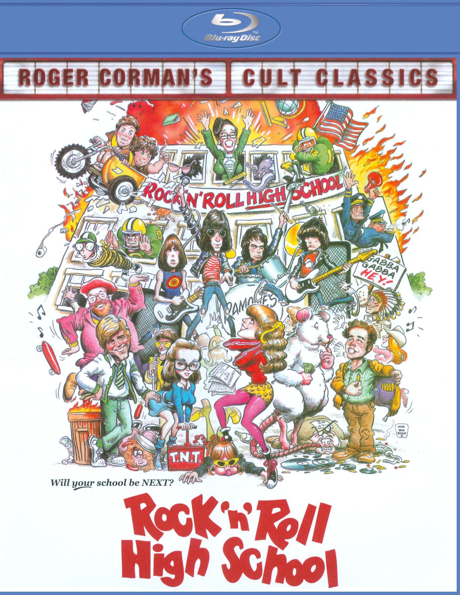 Rock 'n' Roll High School [Blu-ray] cover art