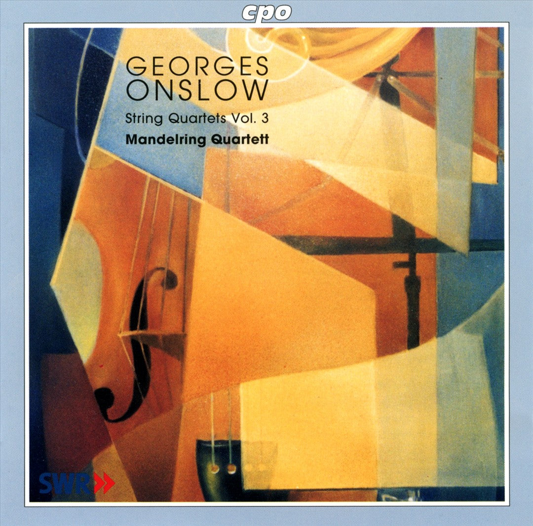 Georges Onslow: String Quartets, Vol. 3 cover art