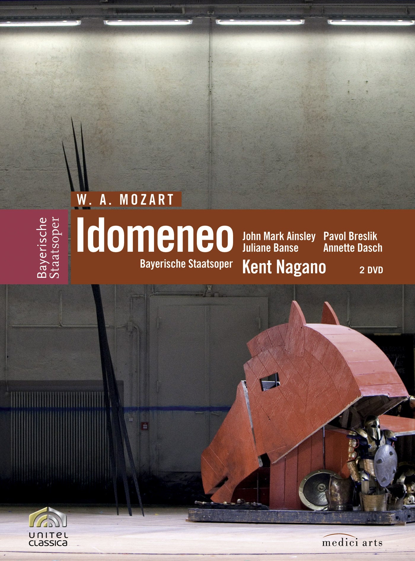 Wolfgang Amadeus Mozart - Idomeneo (2 Dvd) cover art