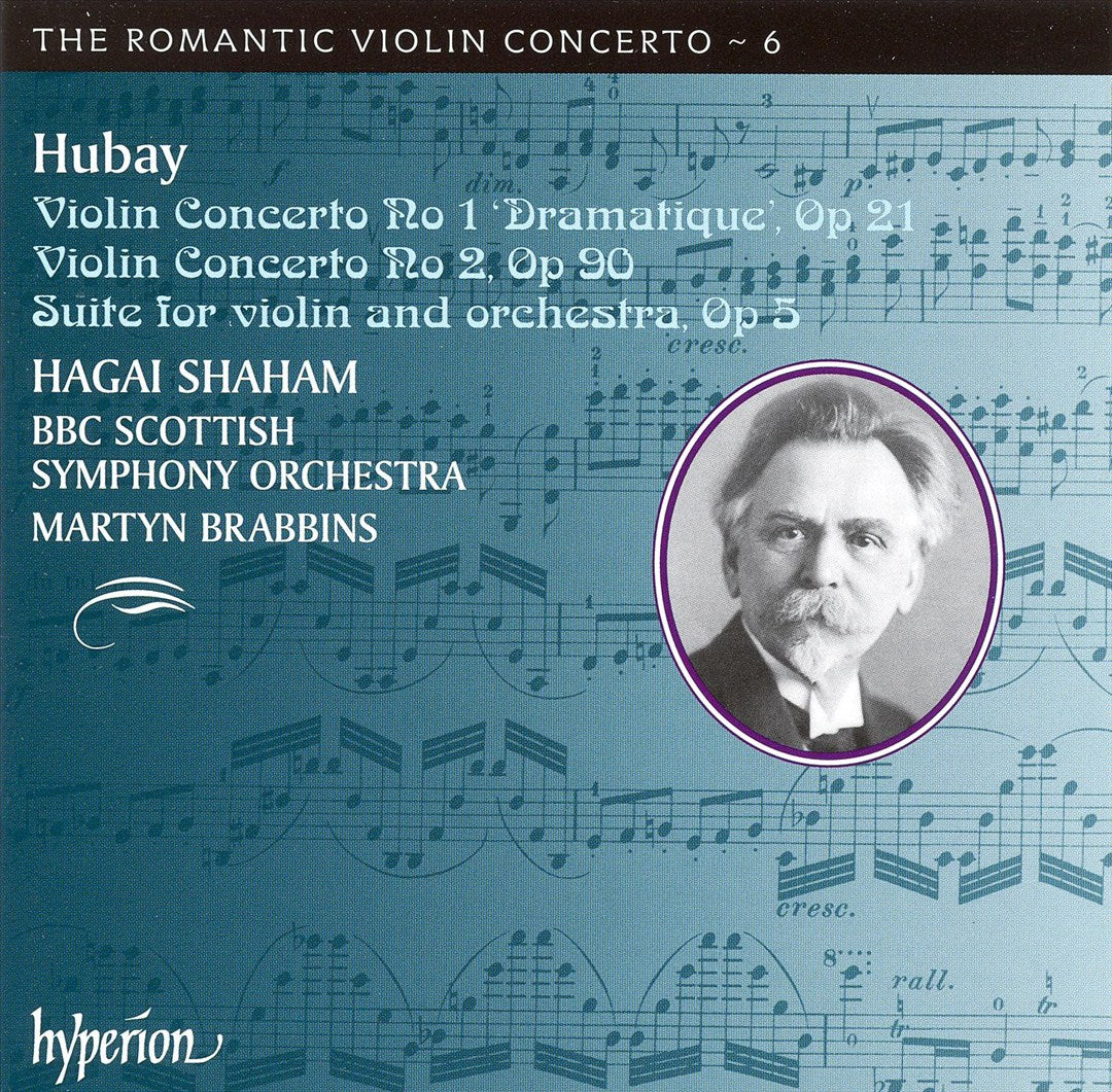 Hubay: Violin Concertos Nos. 1 & 2; Suite for violin and orchestra, Op. 5 cover art