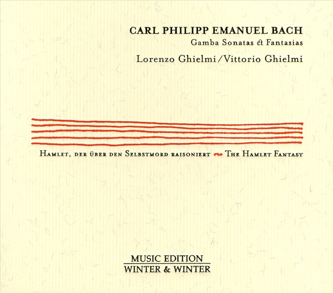 C.P.E. Bach: Gamba Sonatas & Fantasias cover art
