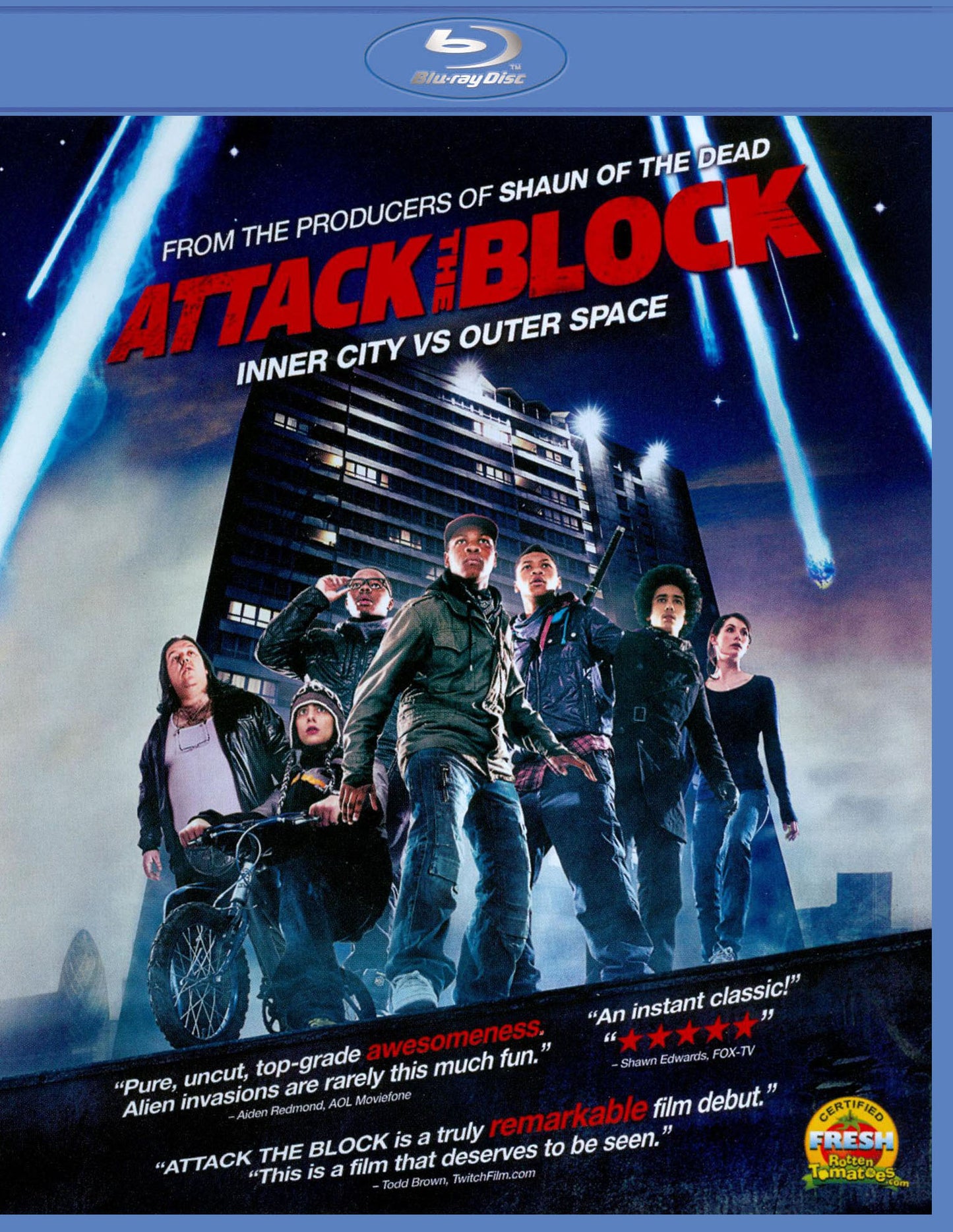 Attack the Block [Blu-ray] cover art