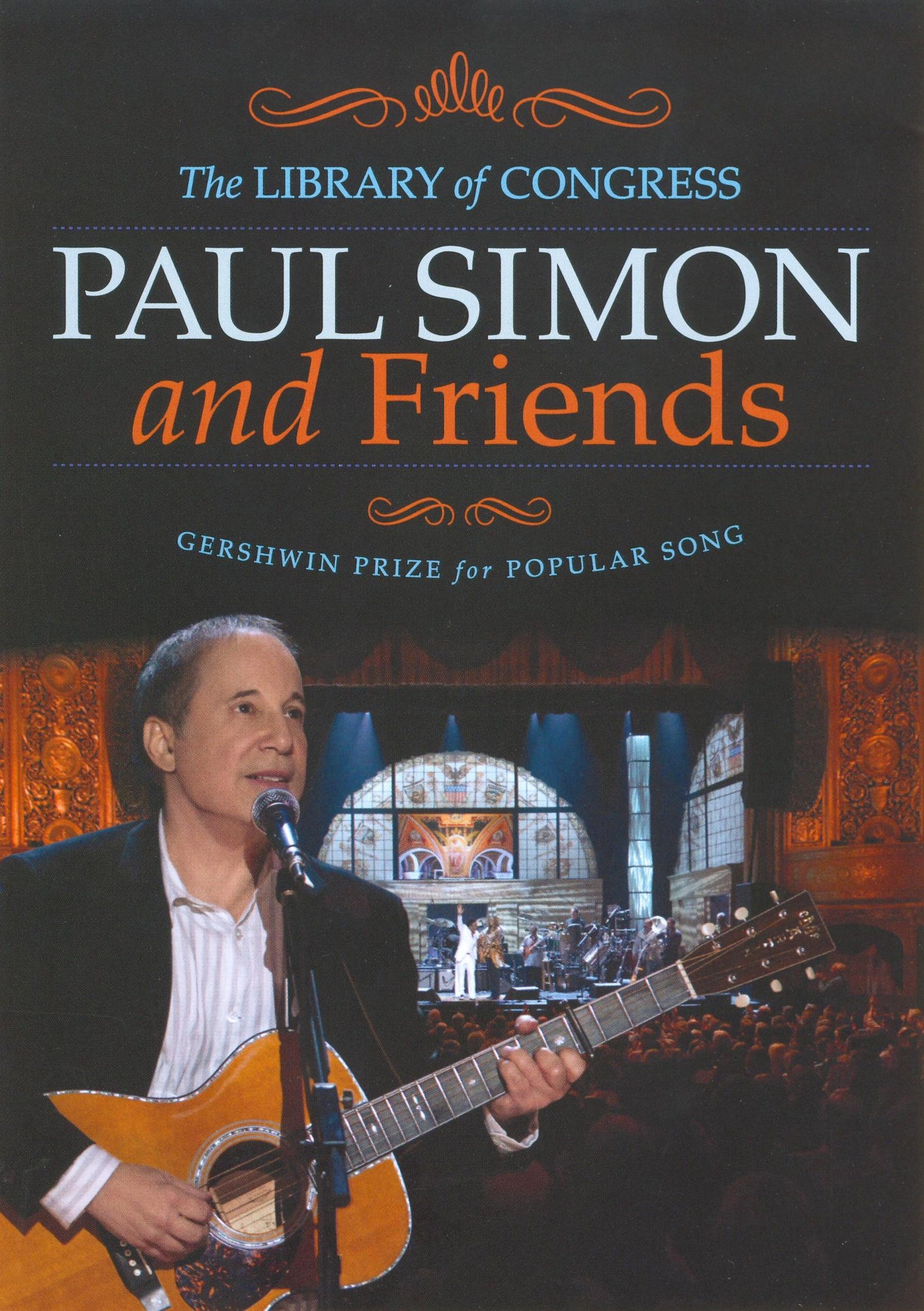Paul Simon and Friends: The Library of Congress Gershwin Prize for Popular Song [DVD] cover art