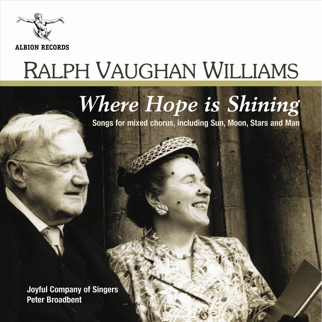 Ralph Vaughan Williams: Where Hope is Shining cover art