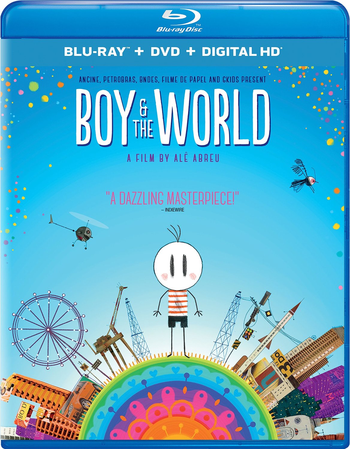 Boy and the World [Includes Digital Copy] [Blu-ray/DVD] [2 Discs] cover art