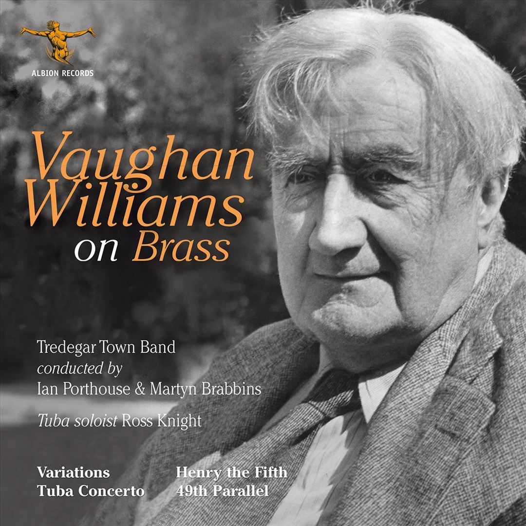 Vaughan Williams on Brass cover art
