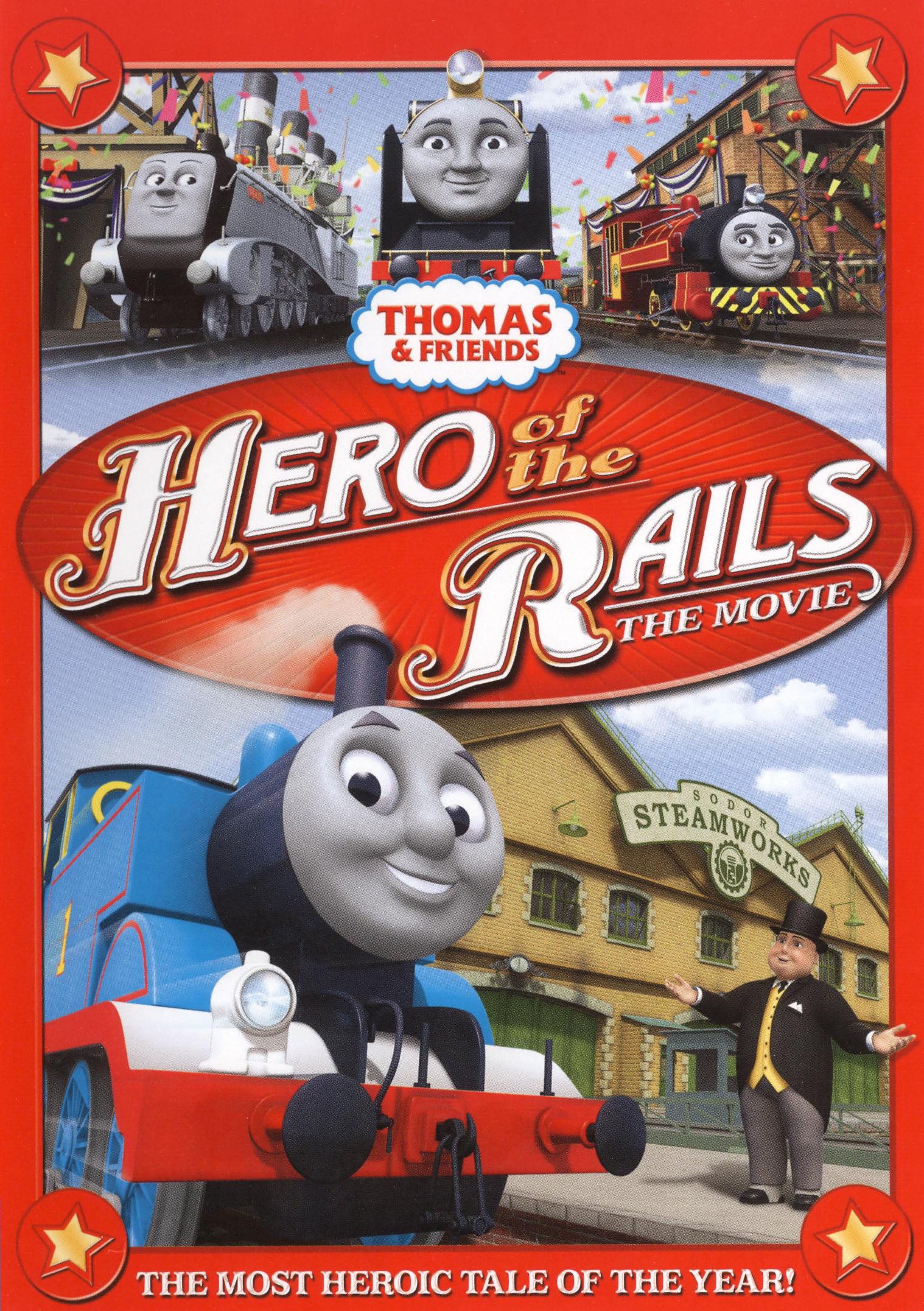 Thomas & Friends: Hero of the Rails - The Movie cover art