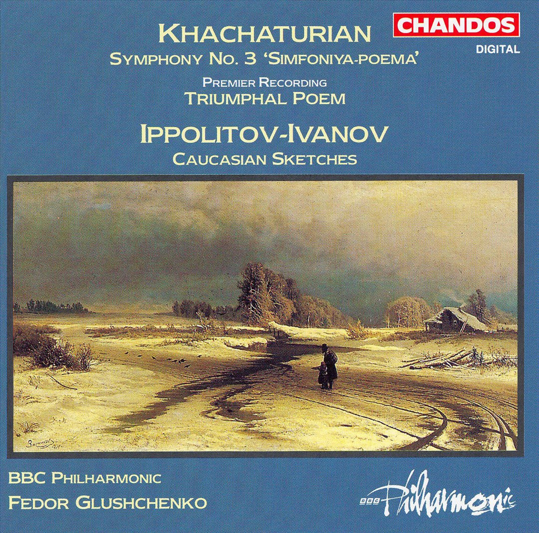 Khachaturian: Symphony No. 3; Ippolitov-Ivanov: Caucasian Sketches cover art