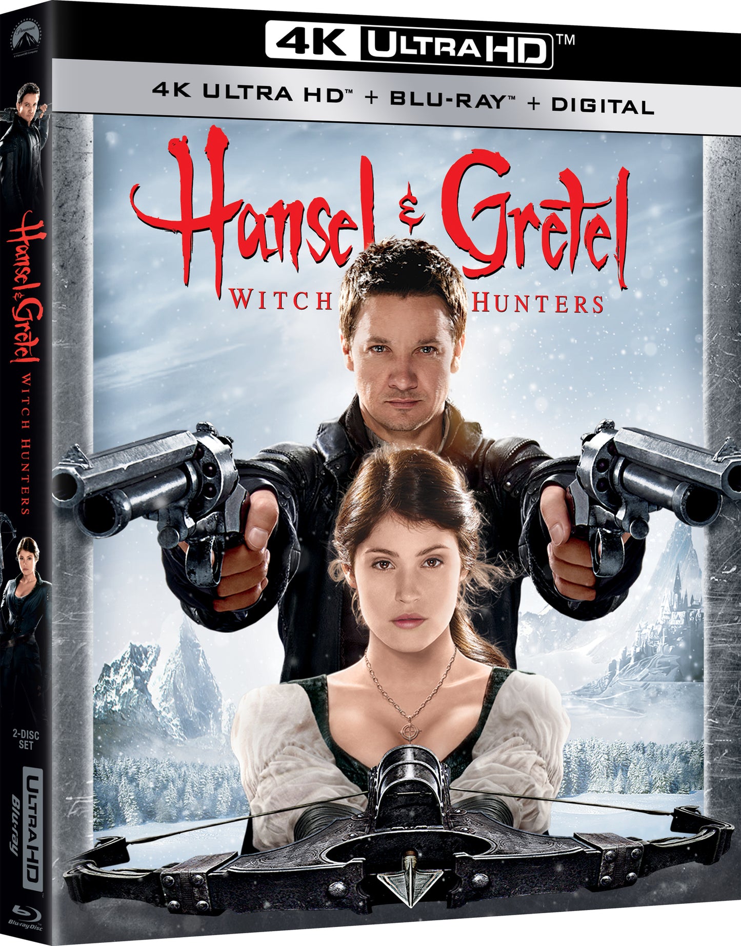 Hansel and Gretel: Witch Hunters [4K Ultra HD Blu-ray/Blu-ray] cover art