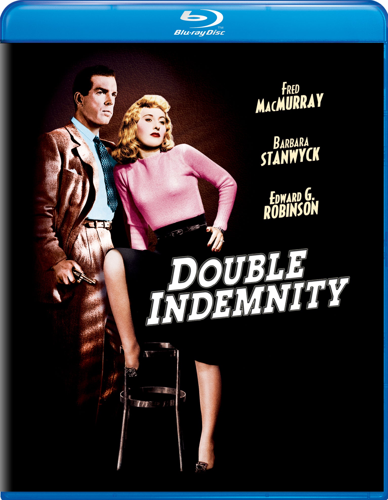 Double Indemnity [Blu-ray] cover art