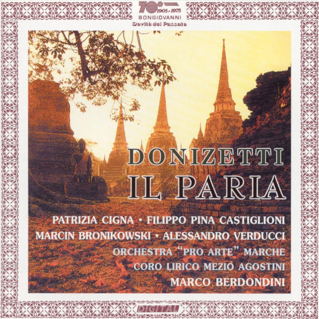Donizetti: Il Paria cover art