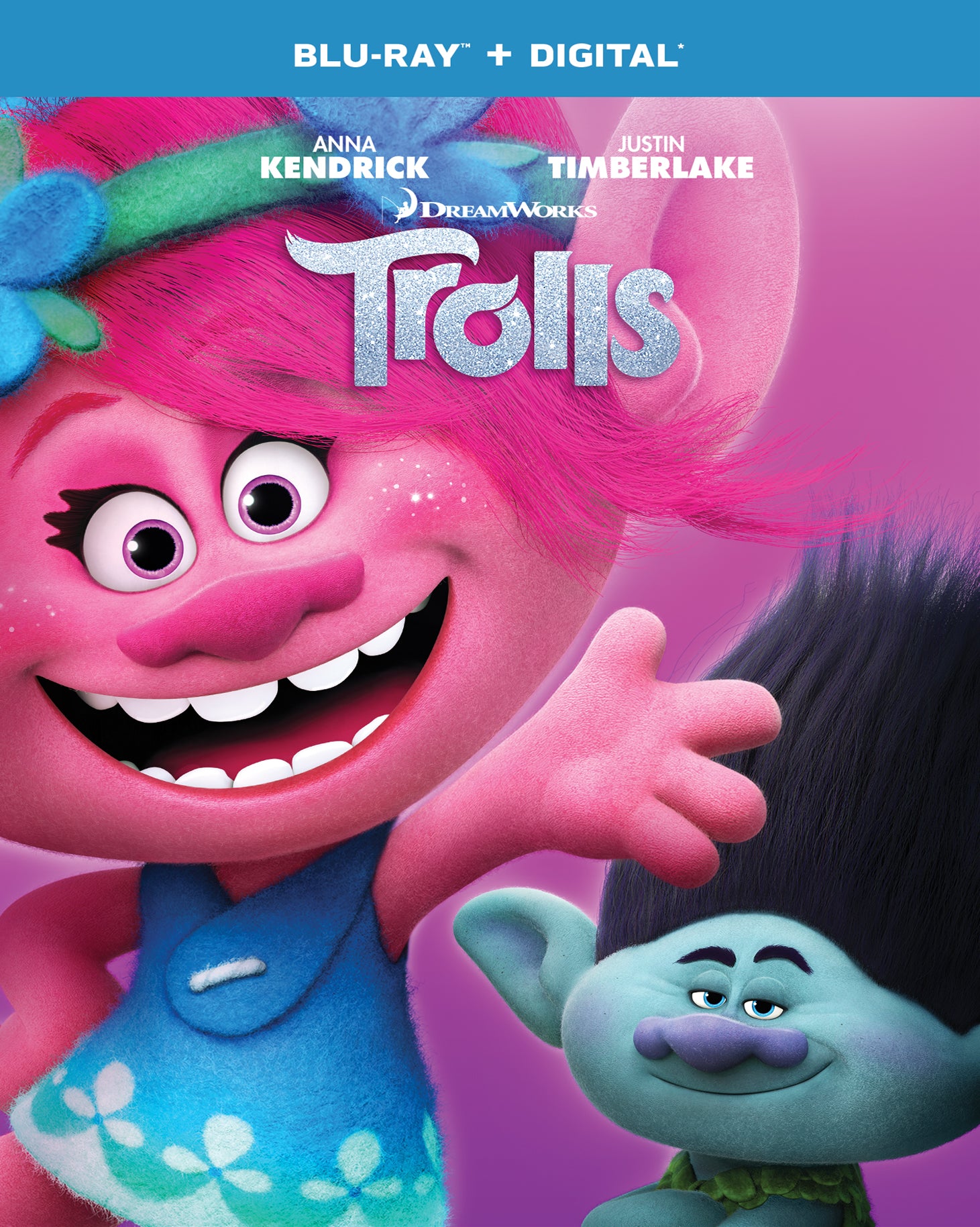 Trolls [Includes Digital Copy] [Blu-ray] cover art